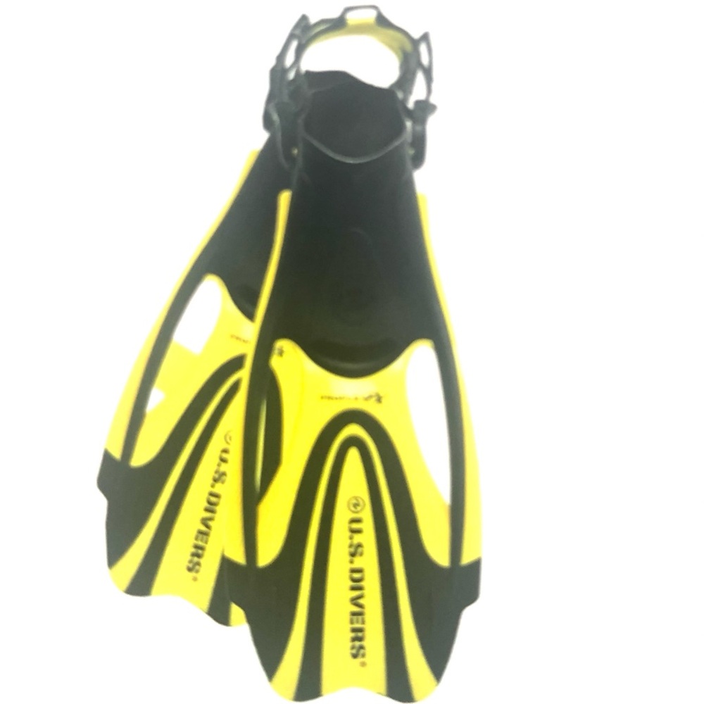 U.S. Divers Yellow and Black Swim Fins